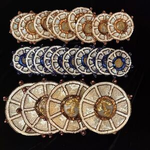 NWOT NOS Sequin Patches Nautical